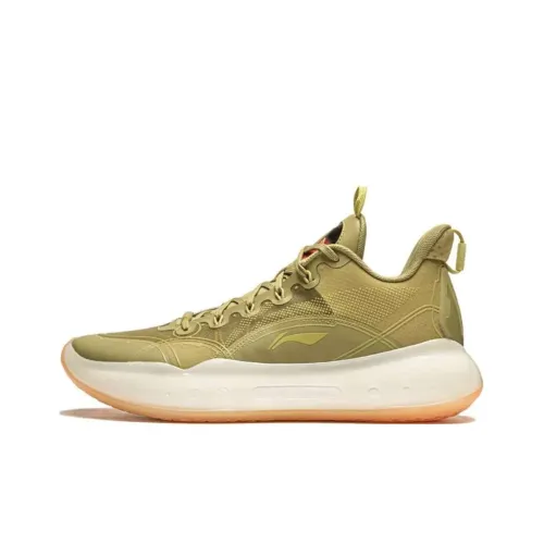 LiNing YuShuai 14 Boom LOW JIMMY BUTLER PE Slip Resistant Basketball Shoes Men's Green