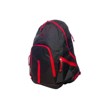 Jordan Polyester Backpack Men's Black & Red