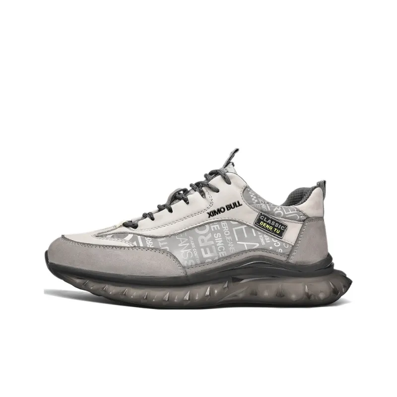 XIMO BULL Cushioning Low Top Slip Resistant Casual Running Shoes Men's-9