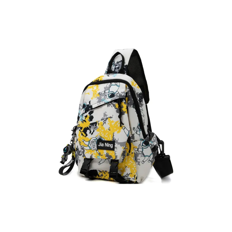 TAKI Nylon Commute Versatile Shoulder Bag, Crossbody Bag Regular Unisex Black/Yellow/Blue/Green-8
