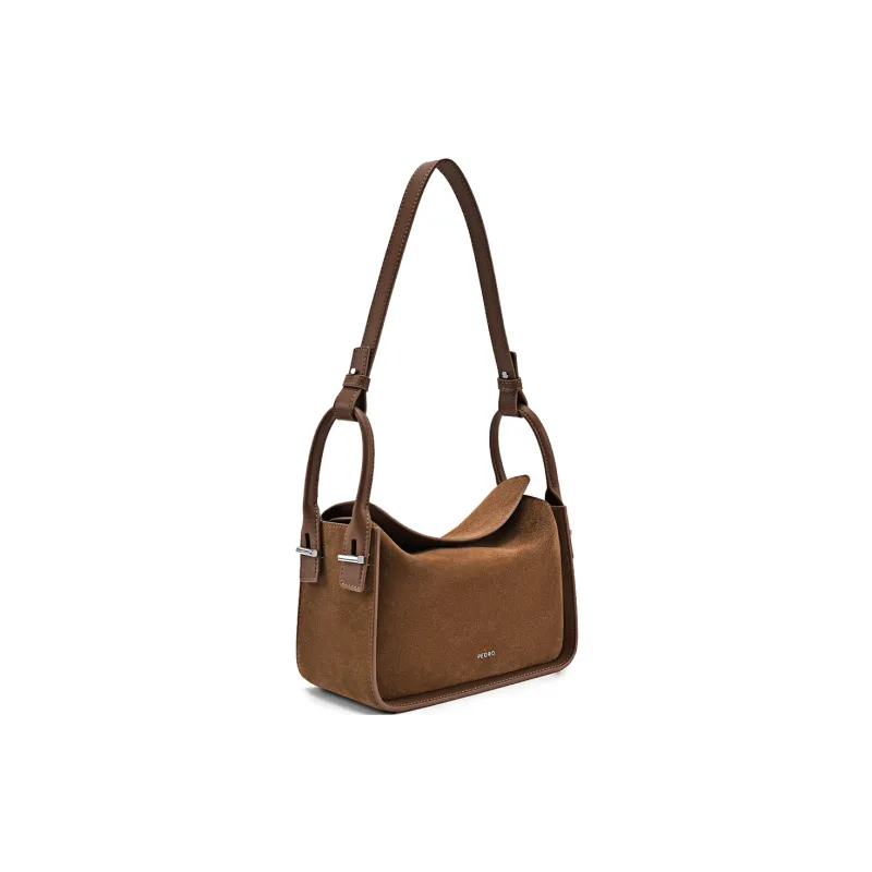 PEDRO Litchi Grain Top Grain Cow Leather Shoulder Bag Women's Multicolor-44