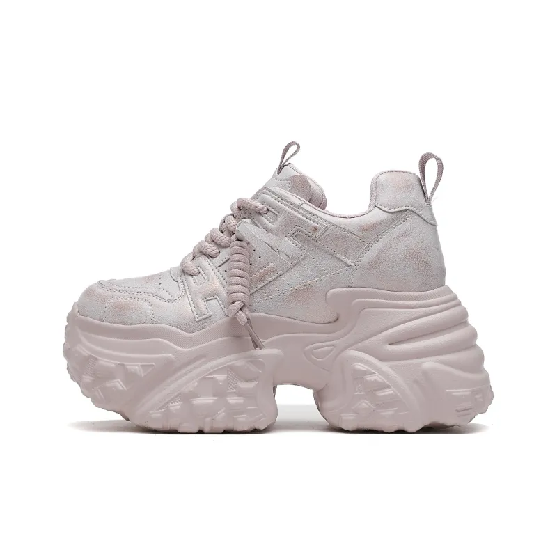 CARDANRO Small-sized Sky Vegetables Low-Top Chunky Sneakers Women's-6
