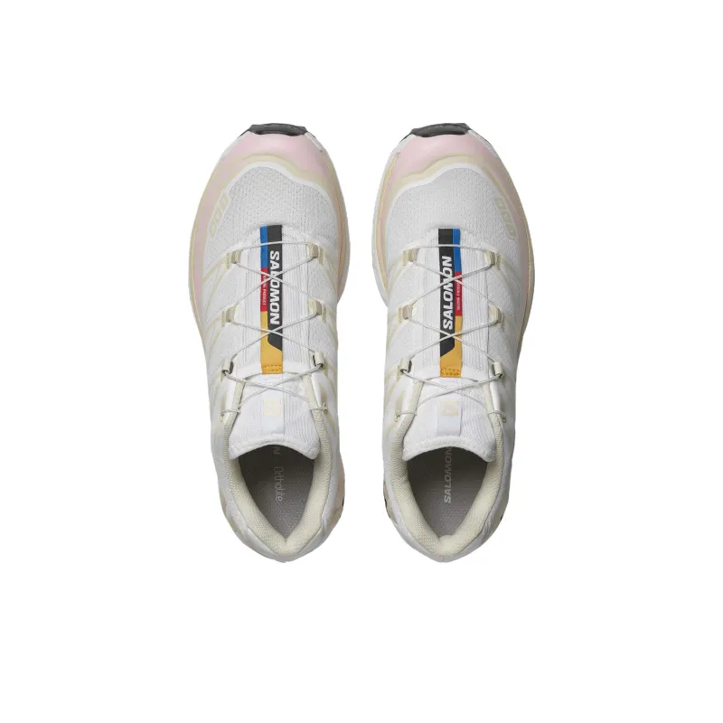 SALOMON XT 6 Wear resistant And Lightweight Low Top Casual Shoes Unisex White-2