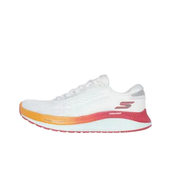 Skechers GO Run Persistence Anti-Slip Wear-Resistant Low-Top Training Shoes Women's White Red