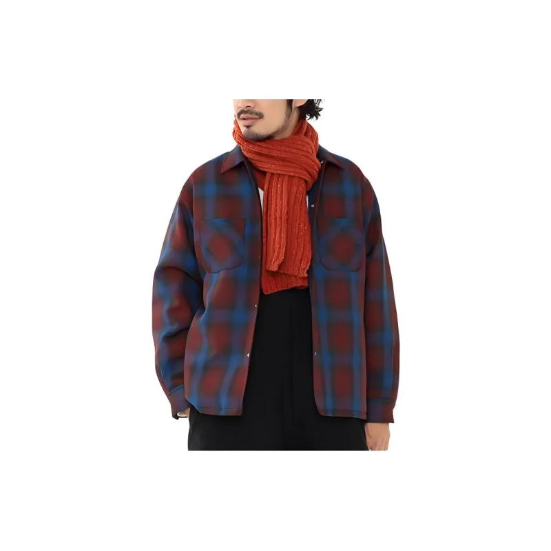 Beams Jackets Men Blue-4