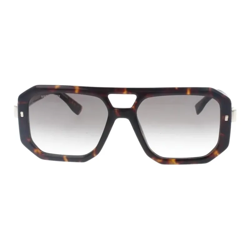 DSQUARED 2 Acetate Aviator Sunglasses Men's Tortoiseshell-1