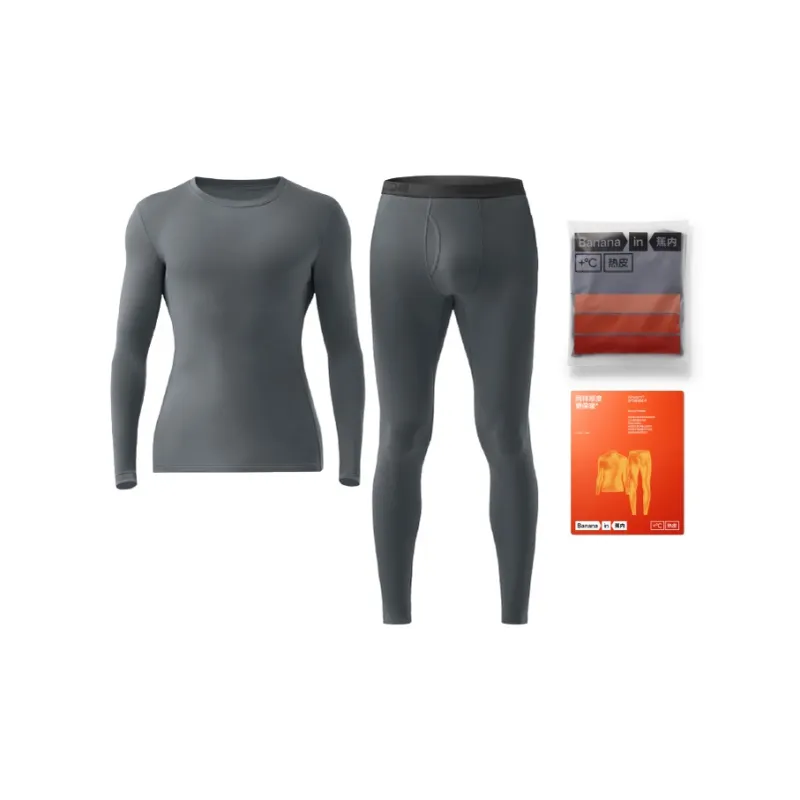 Bananain Red Plan Series Thermal Set Unisex-53