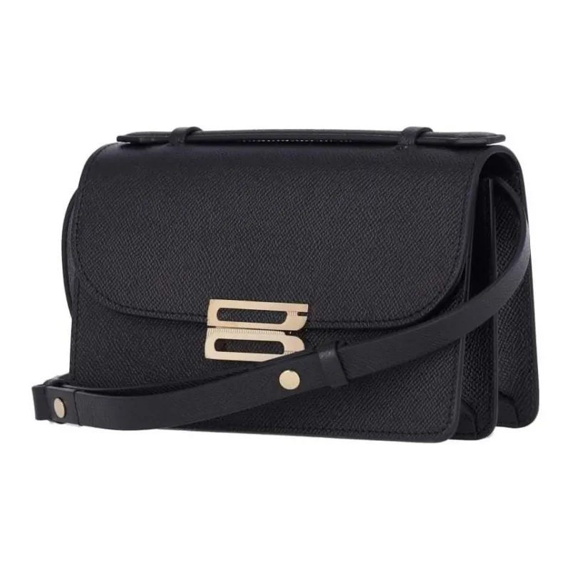 Victoria Beckham Logo Plaque Mini Top Handle Bag-1