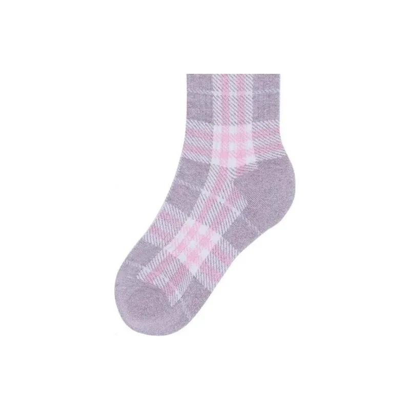 Burberry Vintage Check Socks Pale Grey-2