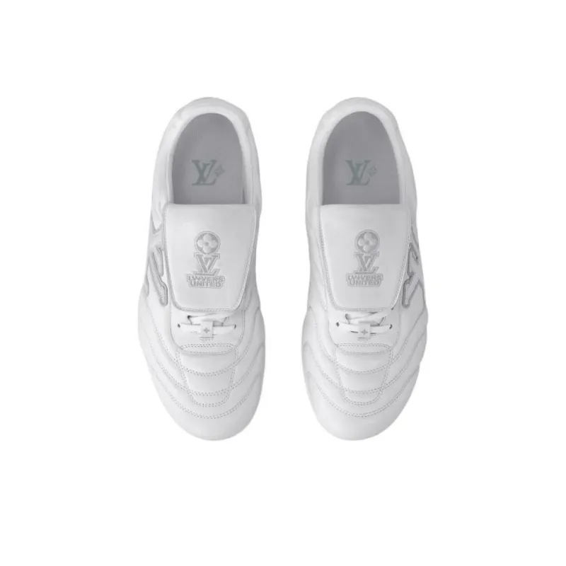 LOUIS VUITTON Soccer 2025 Spring Summer Men's Collection, Soccer Shoes Low Top Casual Shoes Men's White-3