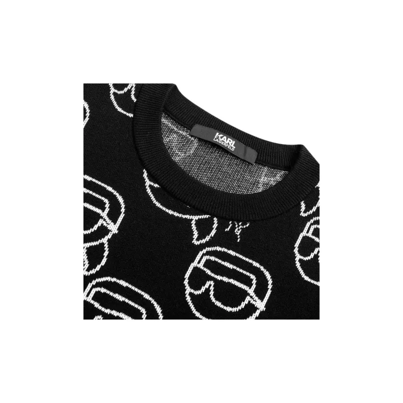 KARL LAGERFELD FW23 Sweater Men's Black-2