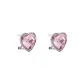 Pink Hoop Earrings