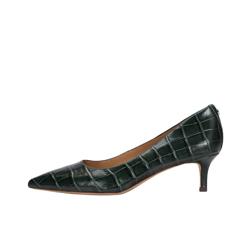 LAUREN RALPH LAUREN Adrienne Slim Heel High Heels 5cm Women's Dark Green-0