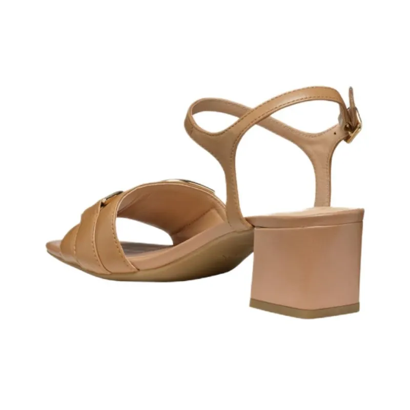 GEOX New Eraklia One Strap Sandals 5.5cm Women's Brown-3