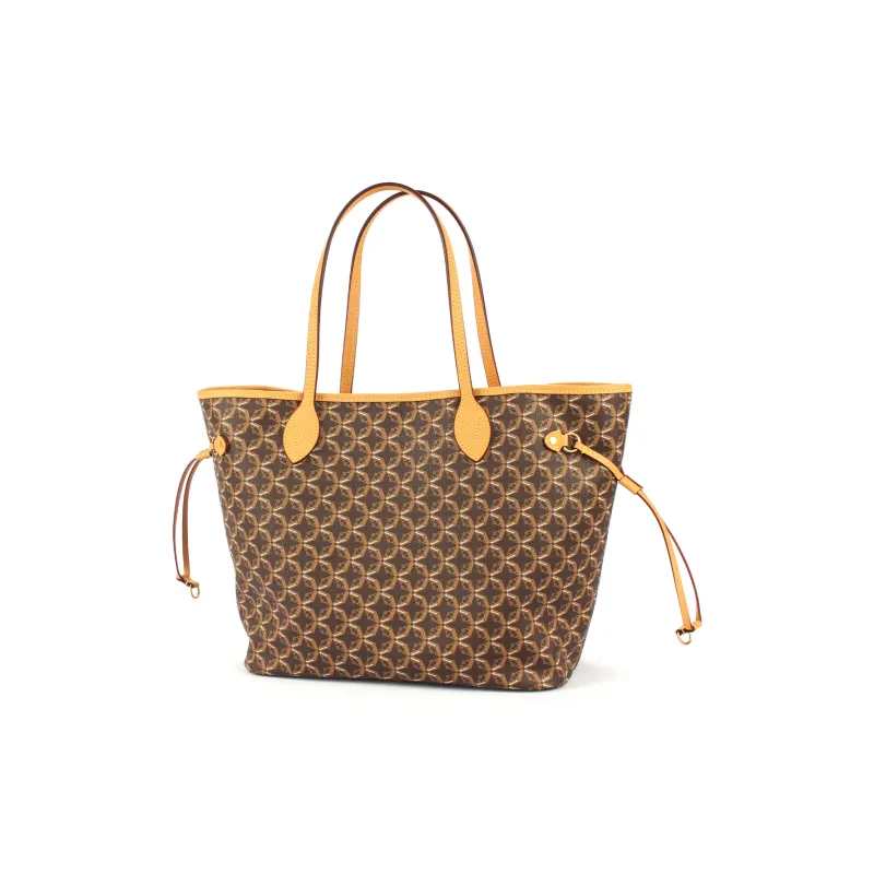 AQUASCUTUM PVC Tote Handbag Regular Women's Brown-1