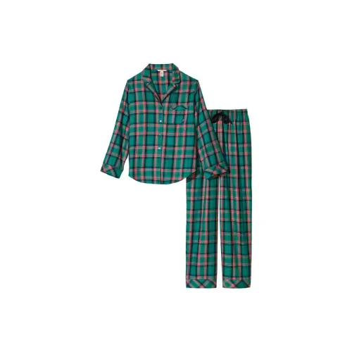 Victoria's Secret Pajama Set Women's Green