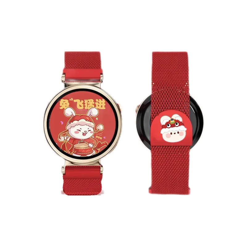 CHENSONG Watch Band Huawei Compatibility 46mm Fabric Material-4
