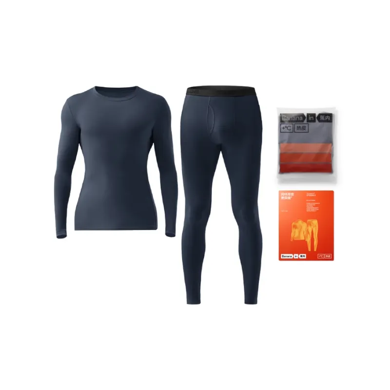 Bananain Red Plan Series Thermal Set Unisex-43