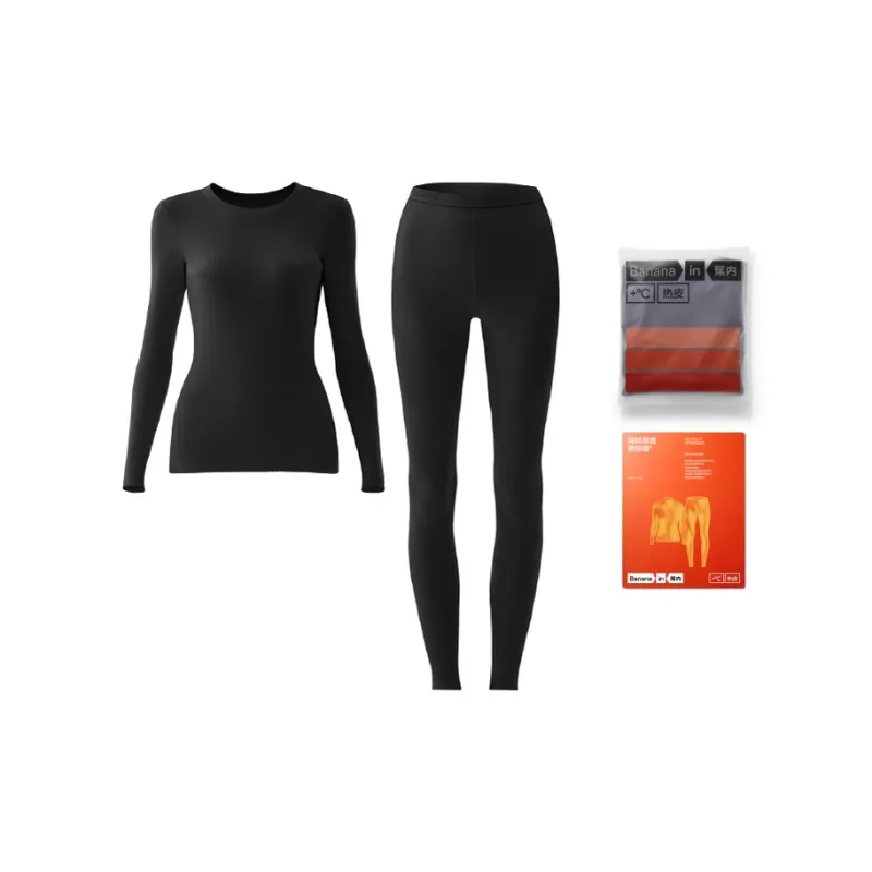 Bananain Red Plan Series Thermal Set Unisex-57