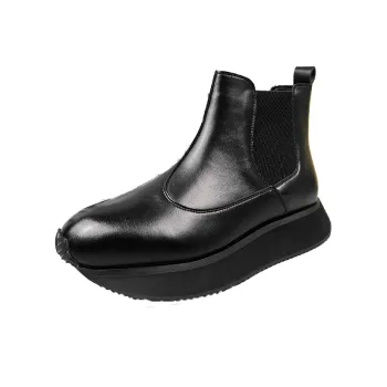 Paul Gabriel Short Chelsea Boots Men's Black
