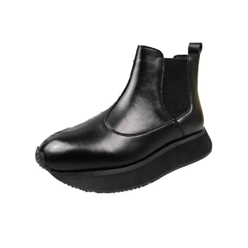Paul Gabriel Short Chelsea Boots Men's Black