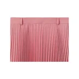 Burberry Pleated Panel Grain De Poudre Shorts 'Rosy Pink'