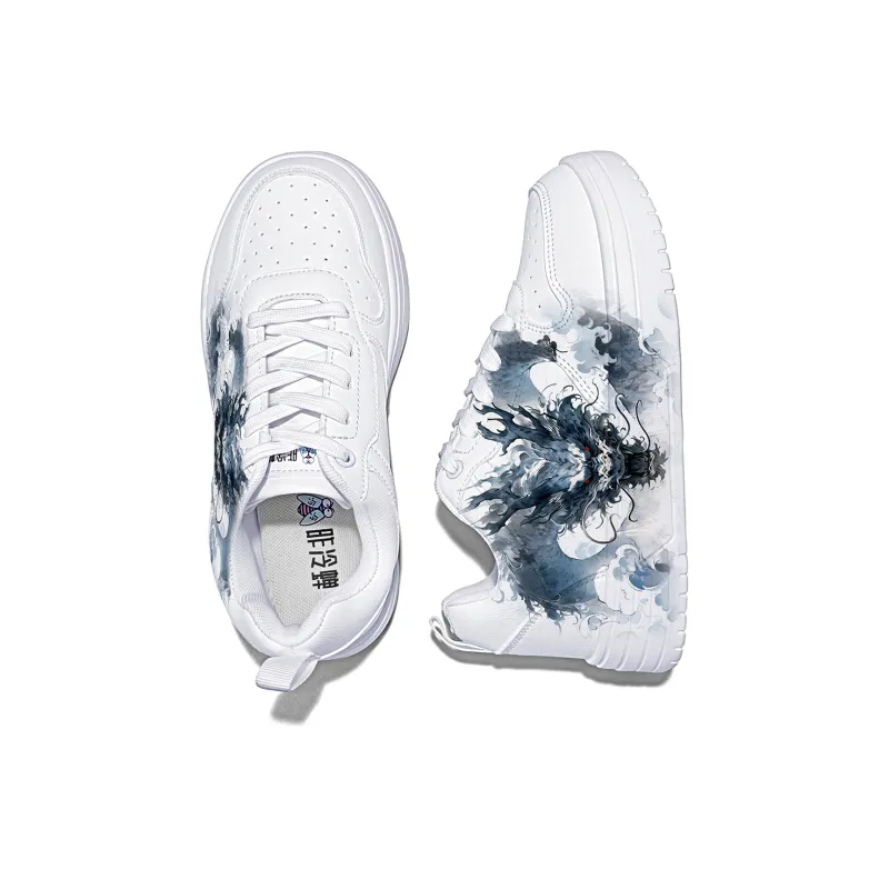 Cold Cicadas Yesterday Low Top Casual Shoes Unisex White-5