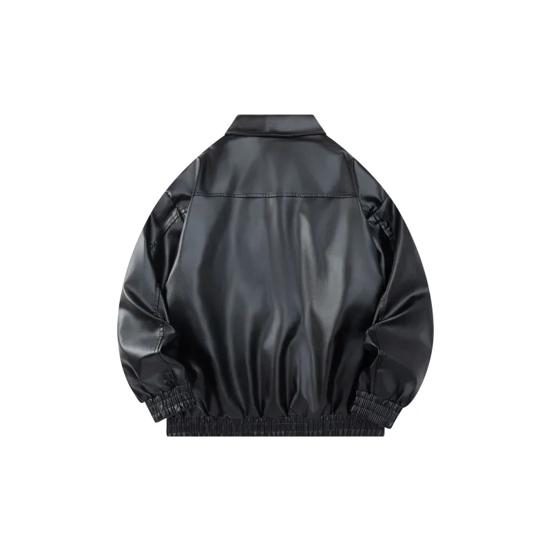 BOTH PLAY Leather Jacket Unisex-1