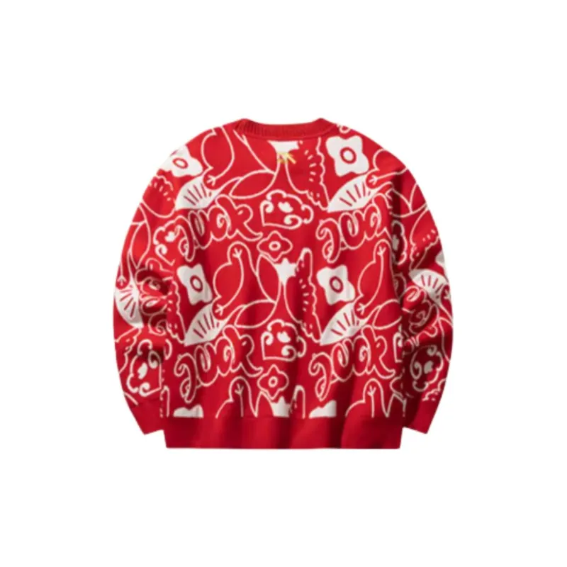 Anta Sweatshirt Women's Rich Red-1
