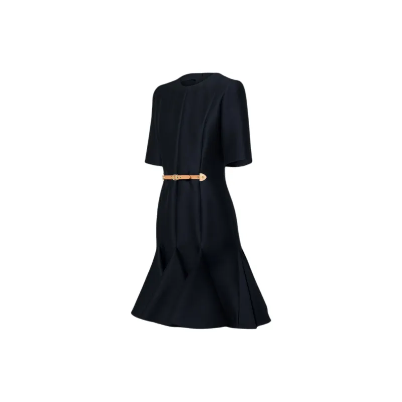 Lv Godet Skater Dress-2