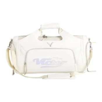 VICTOR PU Travel Bag Unisex White & Jade Lotus White