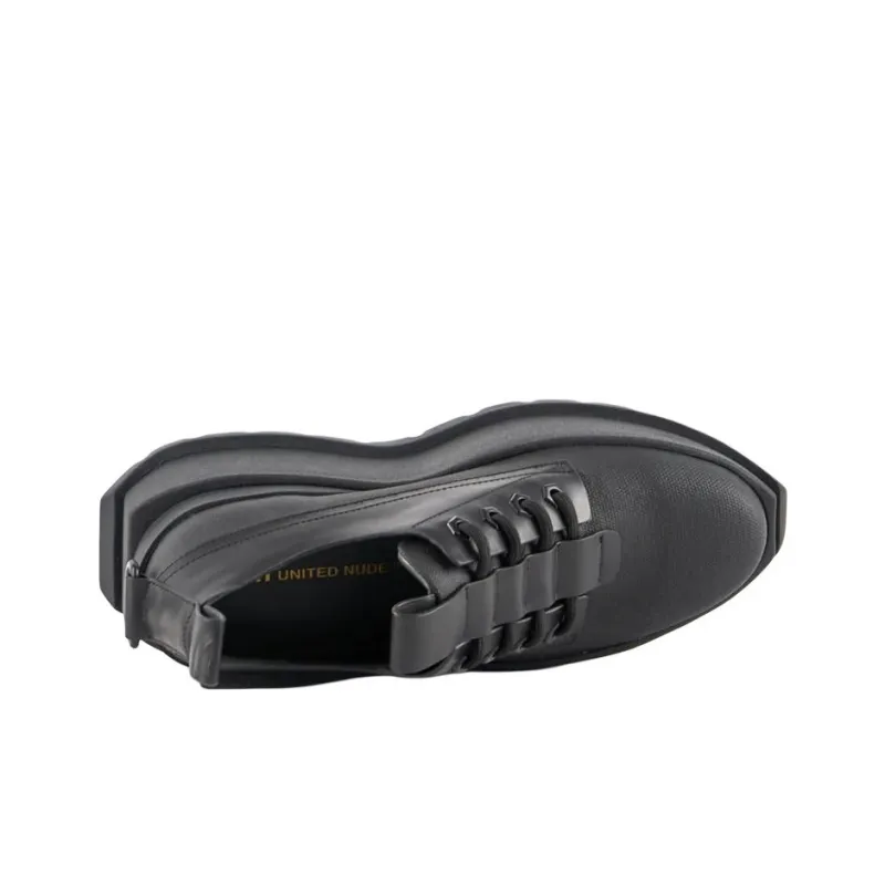 UNITED NUDE Roko Run II Low Top Casual Shoes Women's Black-3