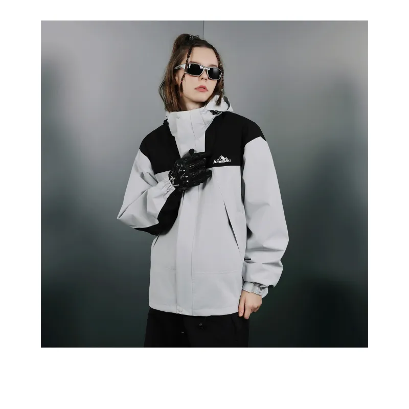 Kawasaki Waterproof And Windproof Windbreaker Jacket Unisex-2