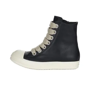 RICK OWENS/RO High Top Skateboard Shoes Women's Black