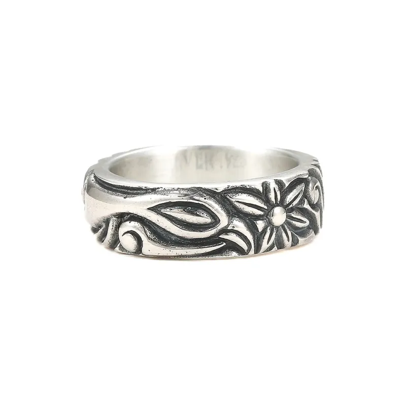 Ruibeila 925 Sterling Silver Rings Unisex-2