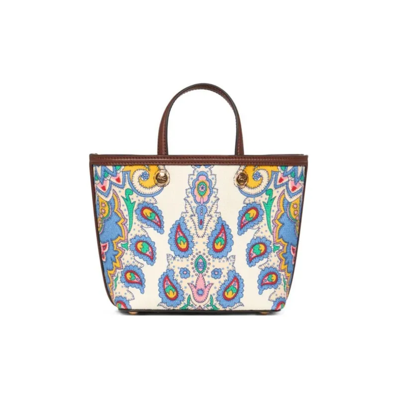 ETRO Essential Paisley Printed Mini Tote Bag-0