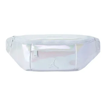 Jordan Synthetic Leather Fanny Pack Unisex White