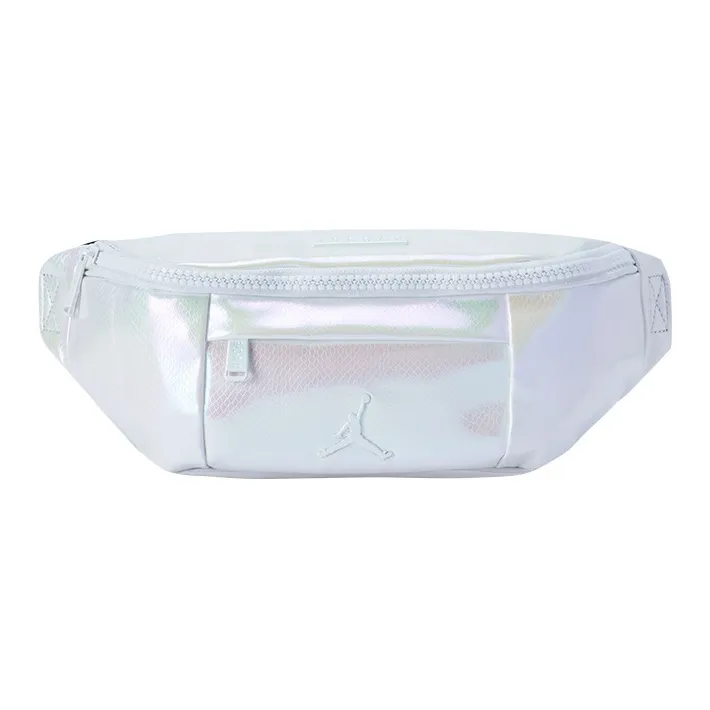 Jordan Synthetic Leather Fanny Pack Unisex White-0