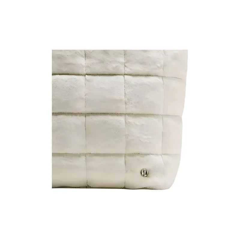 Lululemon Quilted Recycled Polyester Handbag Regular Women's White-3