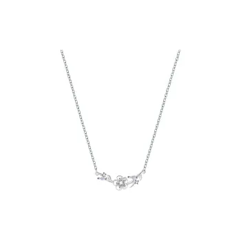 Heart Grass 999 Fine Silver Necklaces Women's