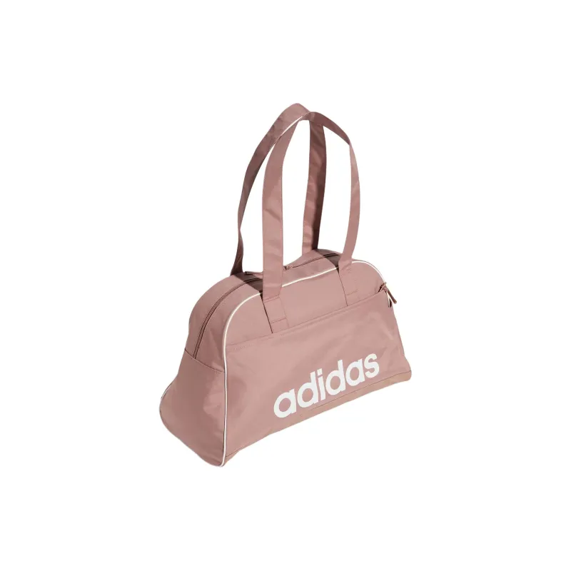 Adidas Recycled Polyester Bowling Bag Shoulder Bag Women's Warm Clay With White Accents-1