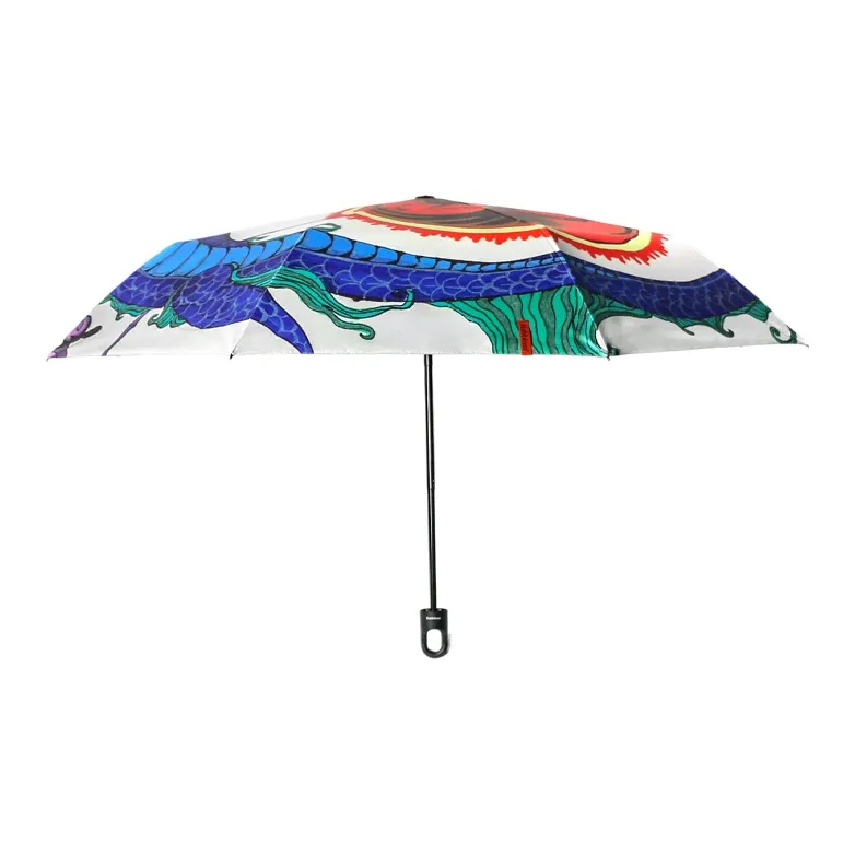 RABBITUU Song Sancai Designer Original Umbrella Trendy Folding Sun And Rain Umbrella-2