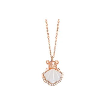 Golden Kite S925 Silver Necklaces Women's