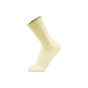 LiNing Sports Life Collection Mid Calf Socks Unisex 1 Pack Almond Yellow Lotus Leaf Green