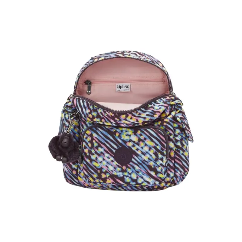 Kipling Recycled Polyester Backpack Mini Unisex Multicolor-3