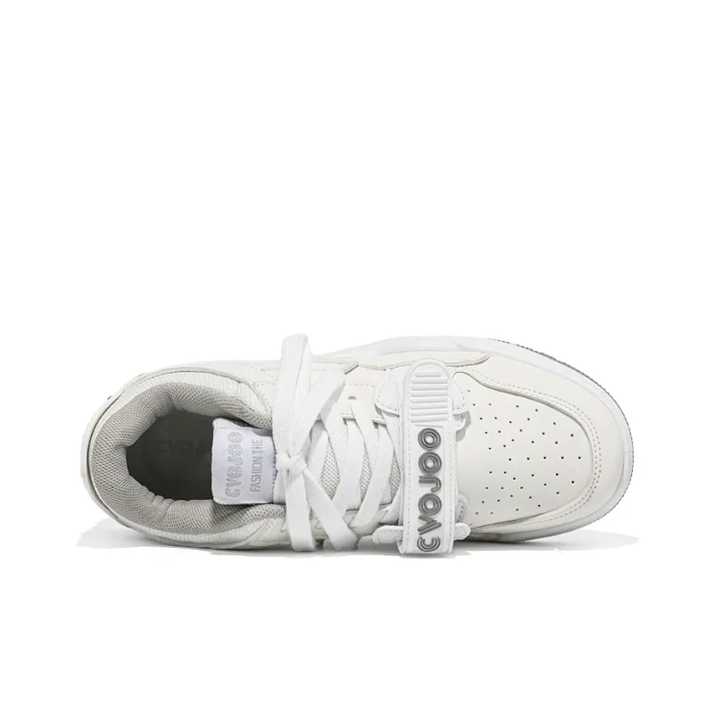 CVOJOO Stars Collection Low Top Skateboard Shoes Unisex Peach Cheese-9