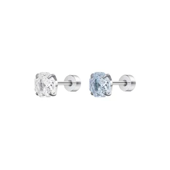 MISS XIA JWY Titanium Steel Stud Earrings Women's