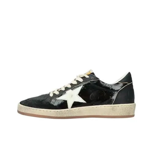Golden Goose Ball Star Low Top Skateboard Shoes Women's Black
