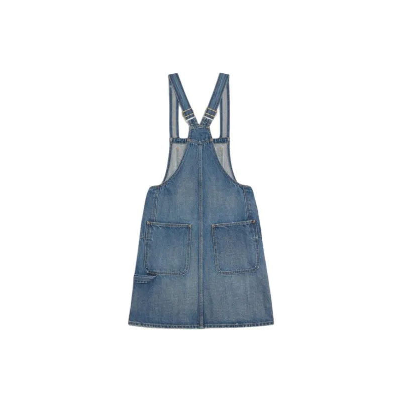 CELINE FW22 Denim Short Skirts Women's Denim Blue-1