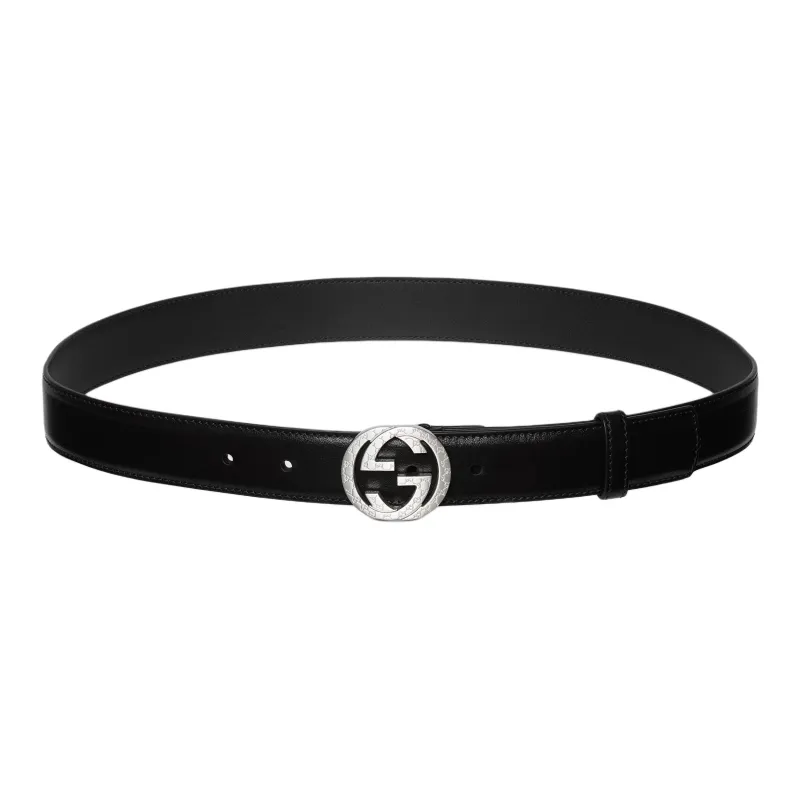 GUCCI Logo Plaque Belt-0